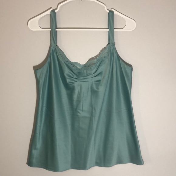 VINTAGE mint green camisole - Picture 5 of 5